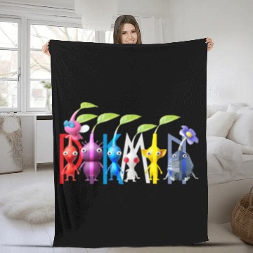 Discover pikmin Classic Fleece Blankets Fleece Blankets