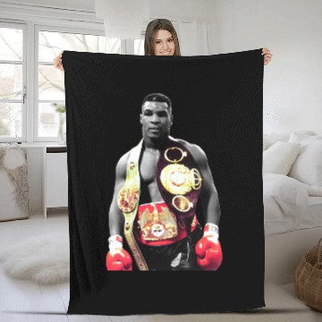 Discover Mike Tyson Fleece Blankets