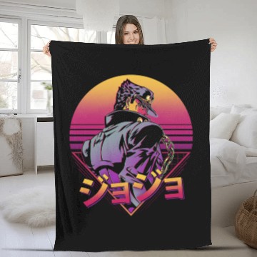 Discover Stand User - Jojos Bizarre Adventure - Fleece Blankets
