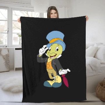 Discover Jiminy Cricket - Pinnochio - Fleece Blankets