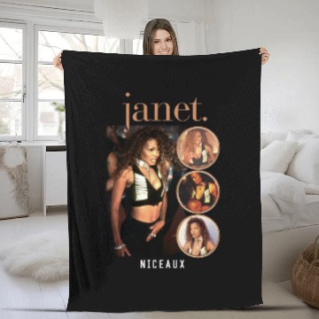 Discover Janet Jackson Fleece Blankets