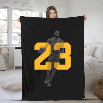 Discover Lebron James 23 - Lebron James - Fleece Blankets