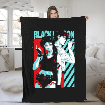 Discover Black Lagoon Classic Fleece Blankets