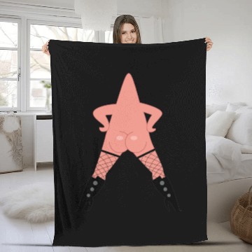 Discover Sext Patrick Star - Spongebob Squarepants - Fleece Blankets