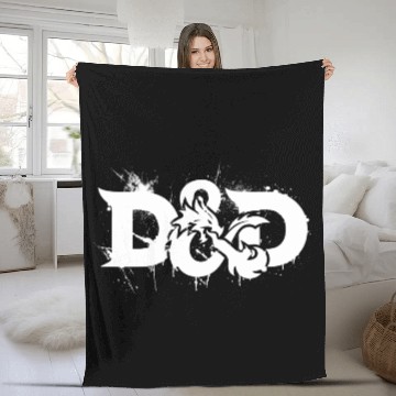 Discover Dungeons And Dragons Fleece Blankets
