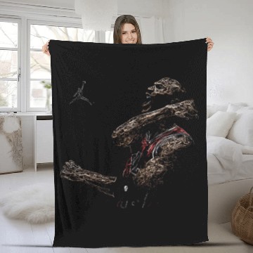 Discover Michael Jordan - Michael Jordan - Fleece Blankets