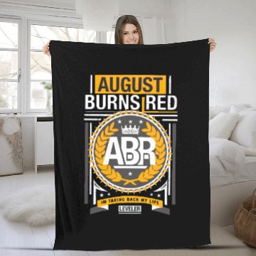 Discover August Burns Red Fleece Blankets