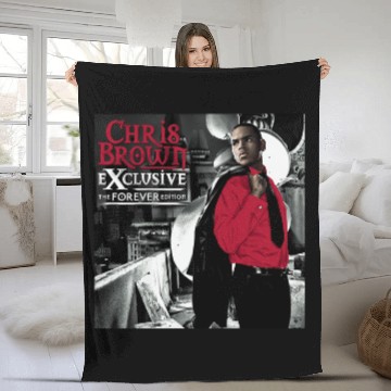 Discover Chris Brown Fleece Blankets