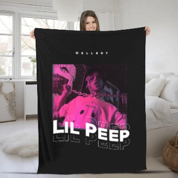 Discover Lil peep design Classic Fleece Blankets