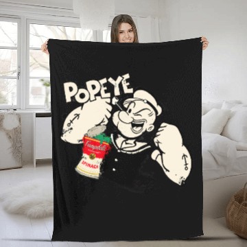 Discover POPeye the sailor man - Popeye - Fleece Blankets