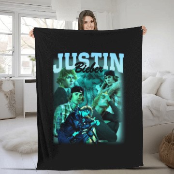Discover Justin Bieber Justice Tour 2022 Concert Fleece Blankets