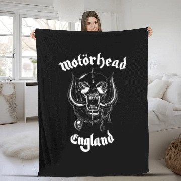 Discover Motorhead Fleece Blankets England