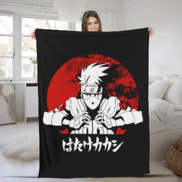 Discover Hatake Kakashi Fleece Blankets