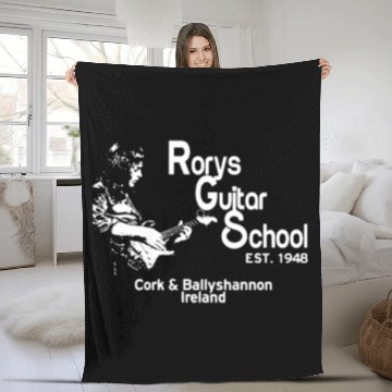 Discover New Rory Gallagher Fleece Blankets
