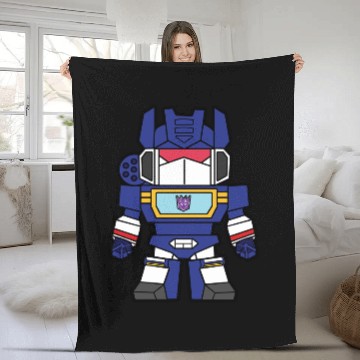 Discover Soundwave Transformers Chibi - Transformers - Fleece Blankets