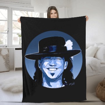 Discover SRV RIP! - Stevie Ray Vaughan - Fleece Blankets