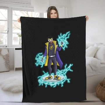 Discover Static Shock - Static Shock - Fleece Blankets