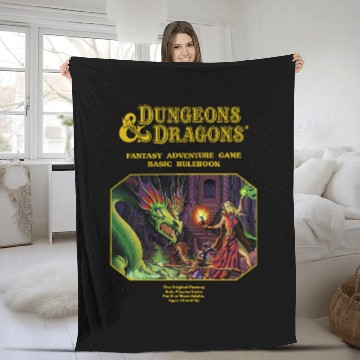 Discover FANTASY ADVENTURE GAME Dungeons and Dragons - Dungeons And Dragons - Fleece Blankets