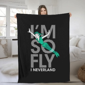 Discover Disney Peter Pan I'M So Fly I Neverland Fleece Blankets