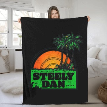Discover Steely Dan (¬‿¬) AOR Smooth Rock Lover - Original Design - Steely Dan - Fleece Blankets