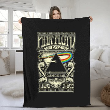 Discover Pink Floyd Unisex Fashion Fleece Blankets: Carnegie Hall