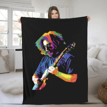 Discover Jerry Garcia Fleece Blankets