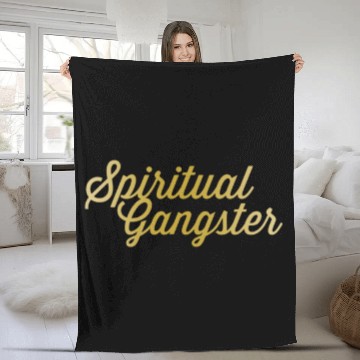 Discover spiritual gangster Fleece Blankets Fleece Blankets