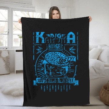 Discover Big Kahuna Burger Fleece Blankets