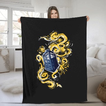 Discover Tardis - Tardis - Fleece Blankets