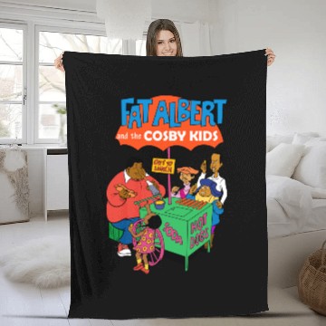 Discover Fat Albert and The Cosby Kids - Fat Albert - Fleece Blankets