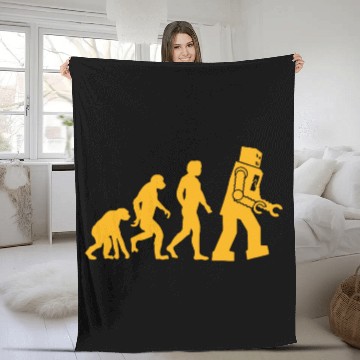 Discover Sheldon Cooper Big Bang Theory Inspired Evolution Fleece Blankets
