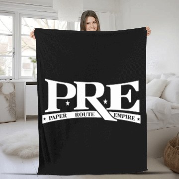 Discover Young Dolph PRE Paper Route Empire Hip Hop Fleece Blankets