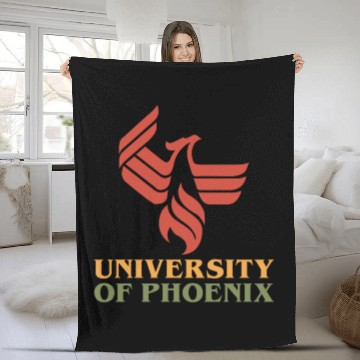 Discover University Of Phoenix Fleece Blankets