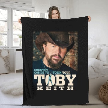 Discover Toby Keith Fleece Blankets