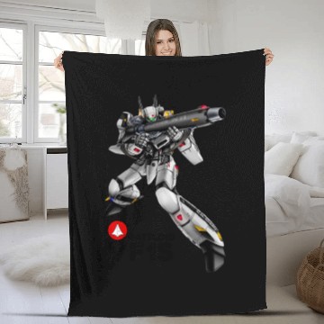 Discover VF1S - Robotech - Fleece Blankets
