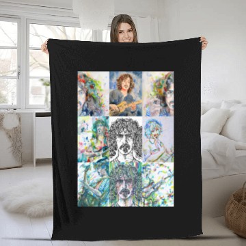 Discover NINE TIMES FRANK ZAPPA .1 - Frank Zappa - Fleece Blankets