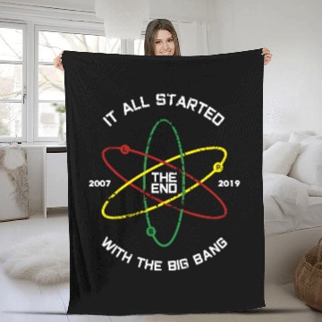 Discover End of a Journey - Big Bang Theory - Fleece Blankets