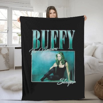 Discover Buffy The Vampire Slayer Buffy Summers Fleece Blankets