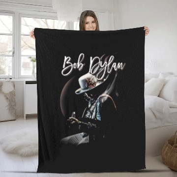 Discover Bob Dylan Unreleased Fleece Blankets