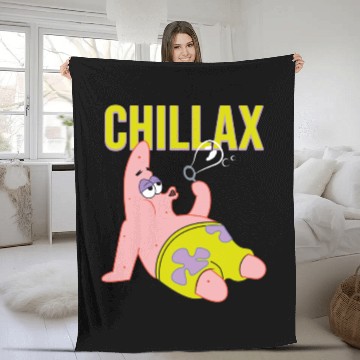 Discover SpongeBob SquarePants - Patrick Star - Chillax Fleece Blankets