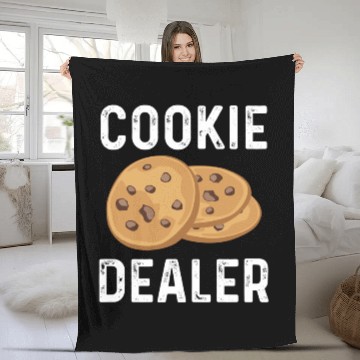 Discover Cookie Dealer Fleece Blankets