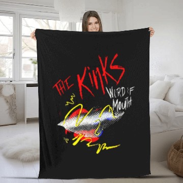 Discover The Kinks Band Fleece Blankets