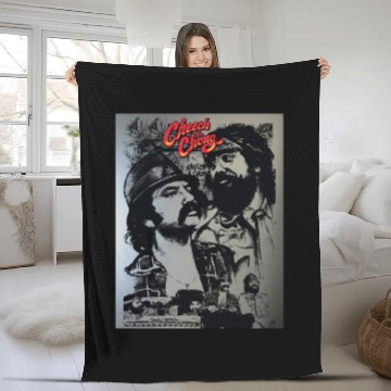 Discover Cheech And Chong Fleece Blankets