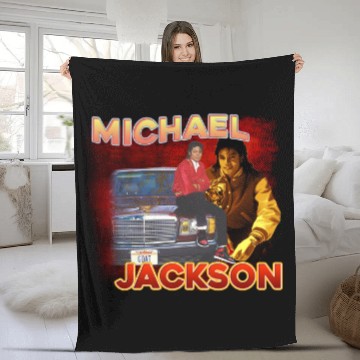 Discover Michael Jackson Vintage Fleece Blankets