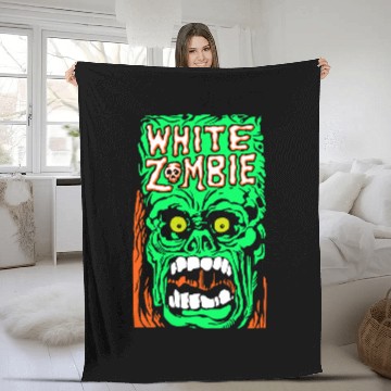 Discover Rob Zombie White Zombie Band Fleece Blankets