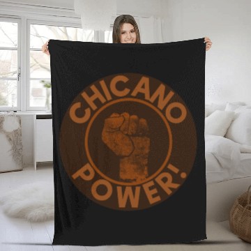 Discover Chicano Power - Chicano - Fleece Blankets