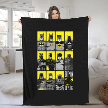 Discover Batman 80 Years Batmen Fleece Blankets