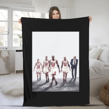Discover The Last Dance Fleece Blankets Michael Jordan Scottie PipPen Dennis RodMan Fleece Blankets