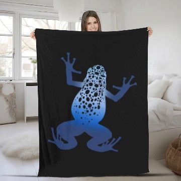 Discover Poison Dart Frog Fleece Blankets