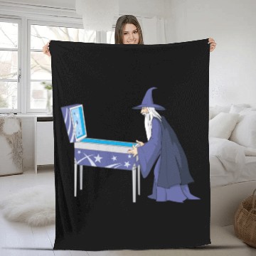 Discover Pinball Wizard Fleece Blankets